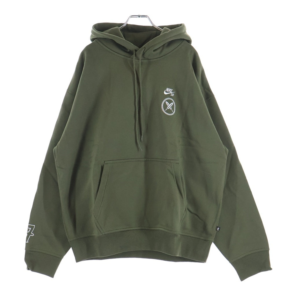 NIKE SB(ナイキエスビー) ×Yuto Horigome Skateboard Fleece Pullover Parka Olive 堀米 雄斗 スケートボード フリース プルオーバー パーカー オリーブ FN0552-222
