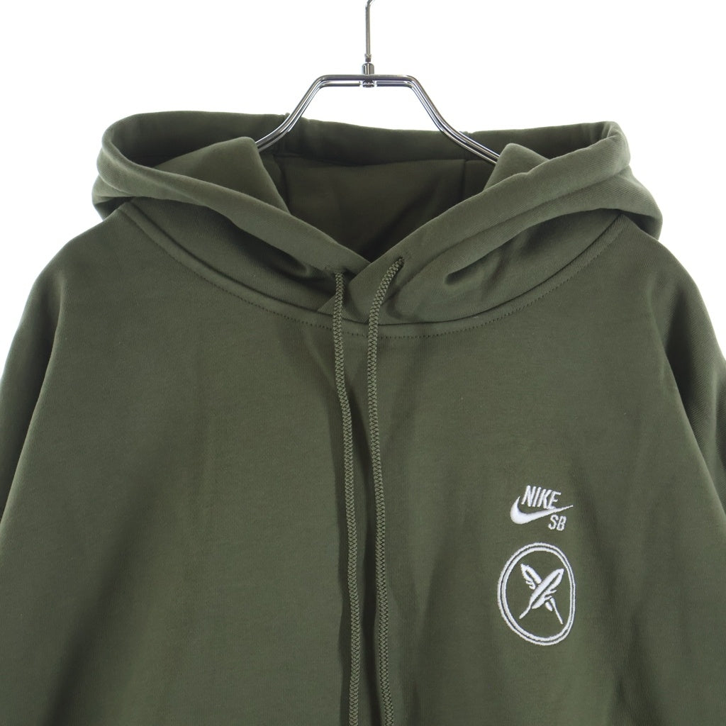 NIKE SB(ナイキエスビー) ×Yuto Horigome Skateboard Fleece Pullover Parka Olive 堀米 雄斗 スケートボード フリース プルオーバー パーカー オリーブ FN0552-222