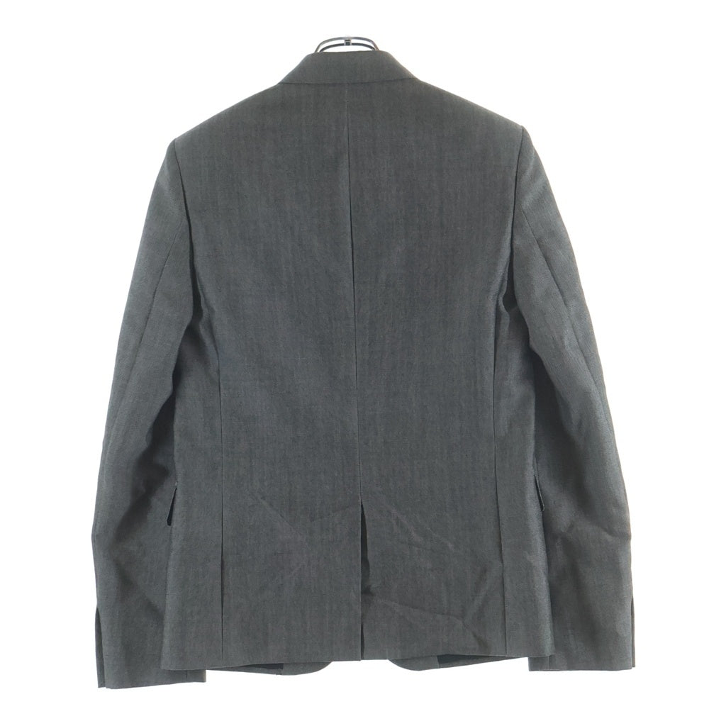 SAINT LAURENT PARIS(サンローランパリ) 18SS モヘヤ混 2B シングルテーラードジャケット スラックスパンツ グレー セットアップ 507472 Y025S