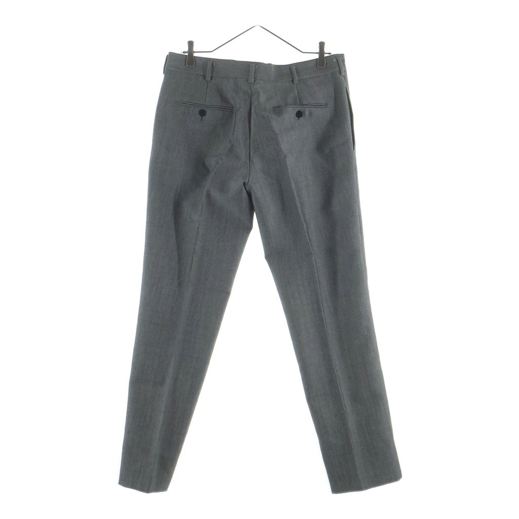 SAINT LAURENT PARIS(サンローランパリ) 18SS モヘヤ混 2B シングルテーラードジャケット スラックスパンツ グレー セットアップ 507472 Y025S