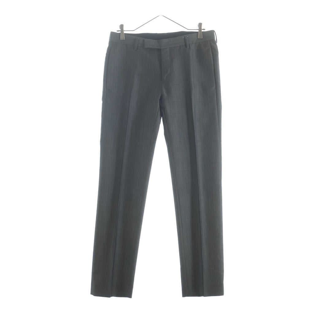 Dior HOMME(ディオールオム) モヘヤ混 2B シングルテーラードジャケット スラックスパンツ グレー セットアップ 263C740A1641