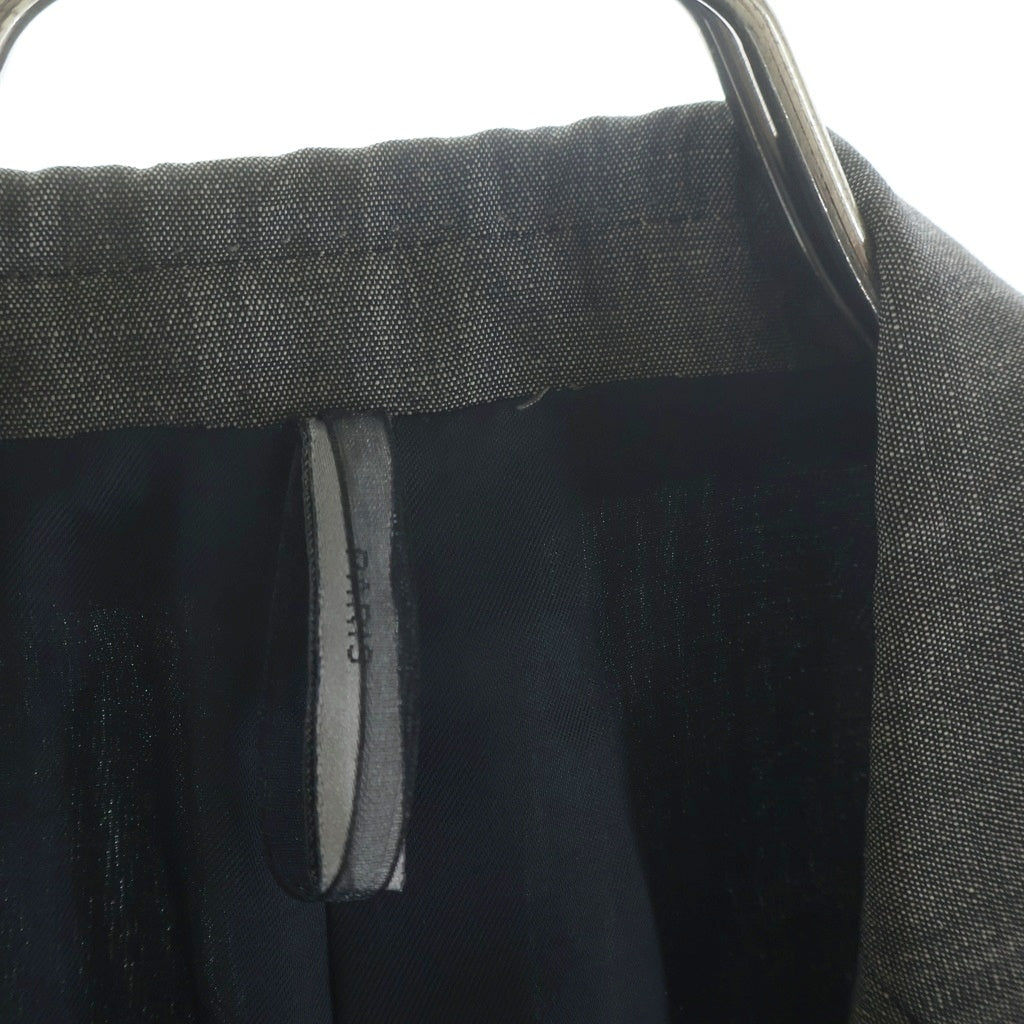 Dior HOMME(ディオールオム) モヘヤ混 2B シングルテーラードジャケット スラックスパンツ グレー セットアップ 263C740A1641