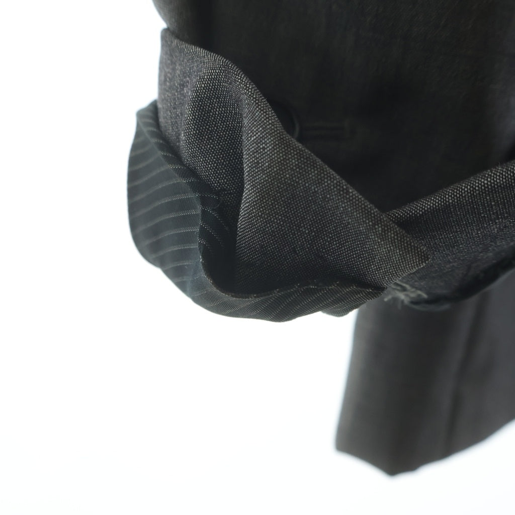 Dior HOMME(ディオールオム) モヘヤ混 2B シングルテーラードジャケット スラックスパンツ グレー セットアップ 263C740A1641