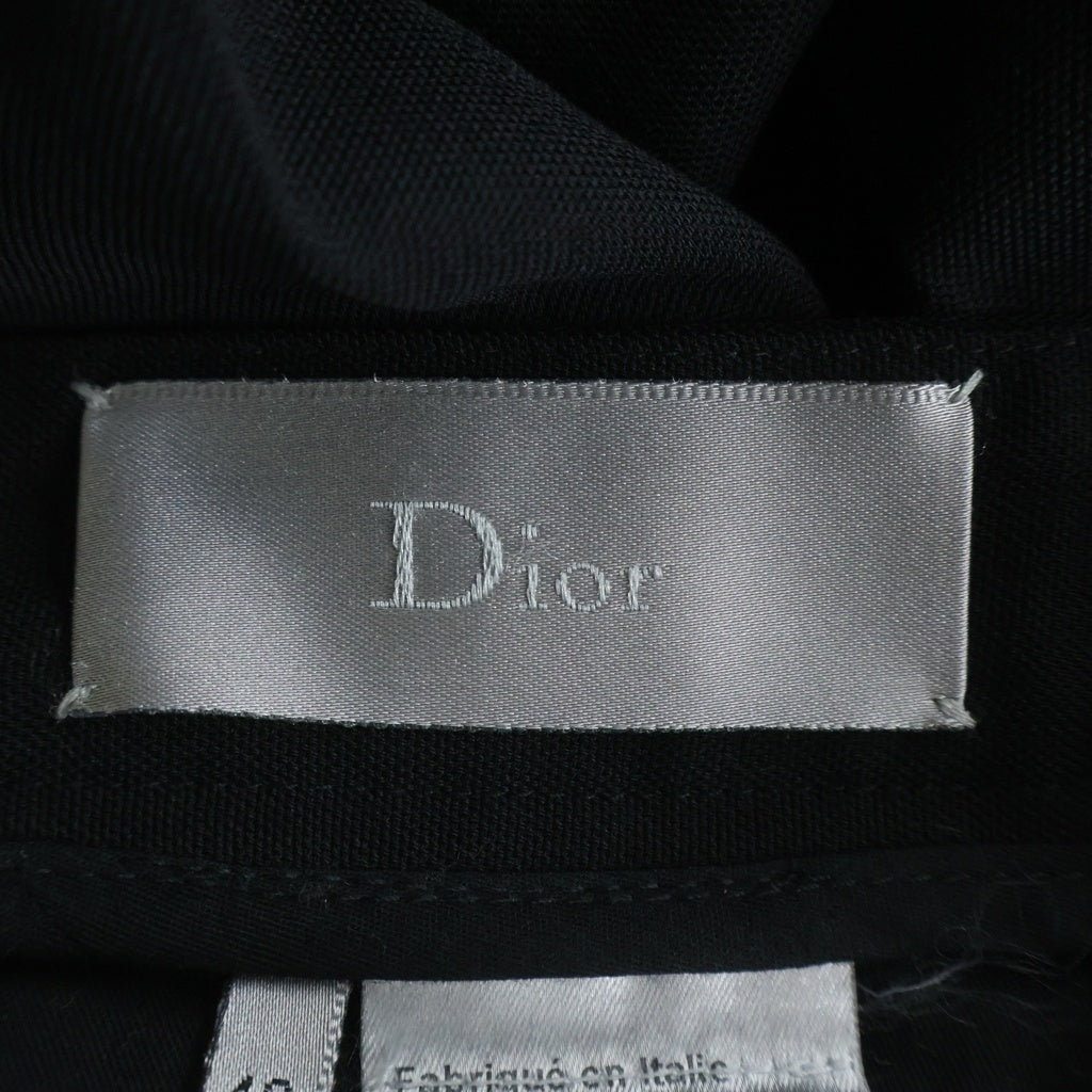 Dior HOMME(ディオールオム) 08AW 側章 サイドライン スラックスパンツ ブラック 8H3112150755