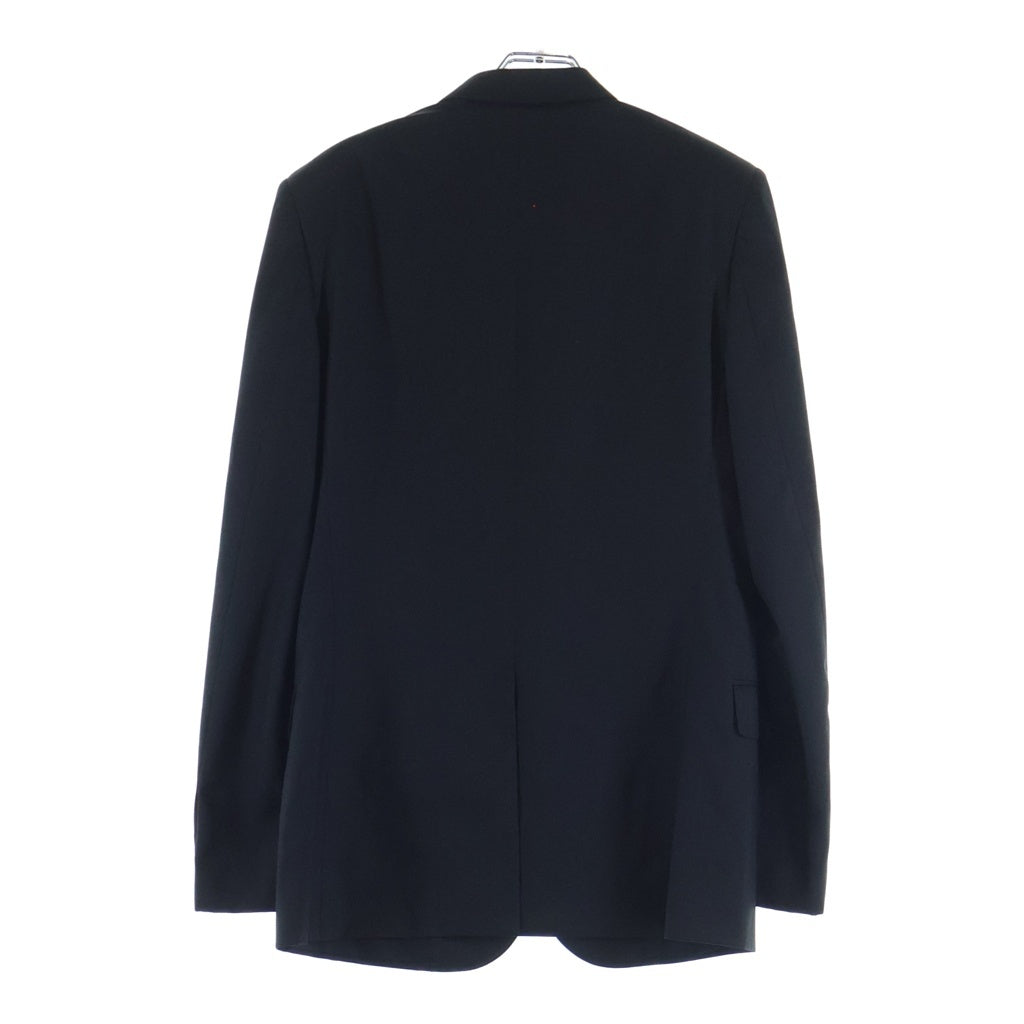 SAINT LAURENT PARIS(サンローランパリ) 13SS エディ期 ストライプ ウール 2B テーラードジャケット スラックスパンツ ブラック セットアップ 316698 YUM97