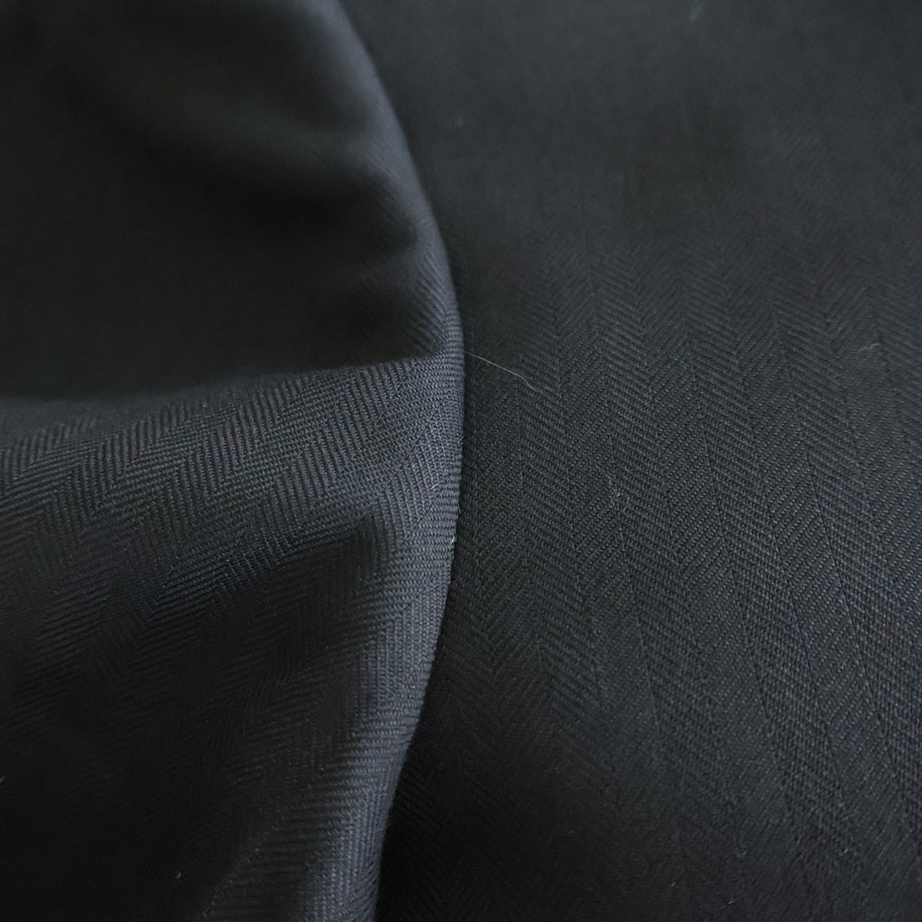 GIVENCHY(ジバンシィ) ストライプ ノッチドラペル ウール 2B シングルテーラードジャケット スラックスパンツ ブラック セットアップ GV1R2/06GV08