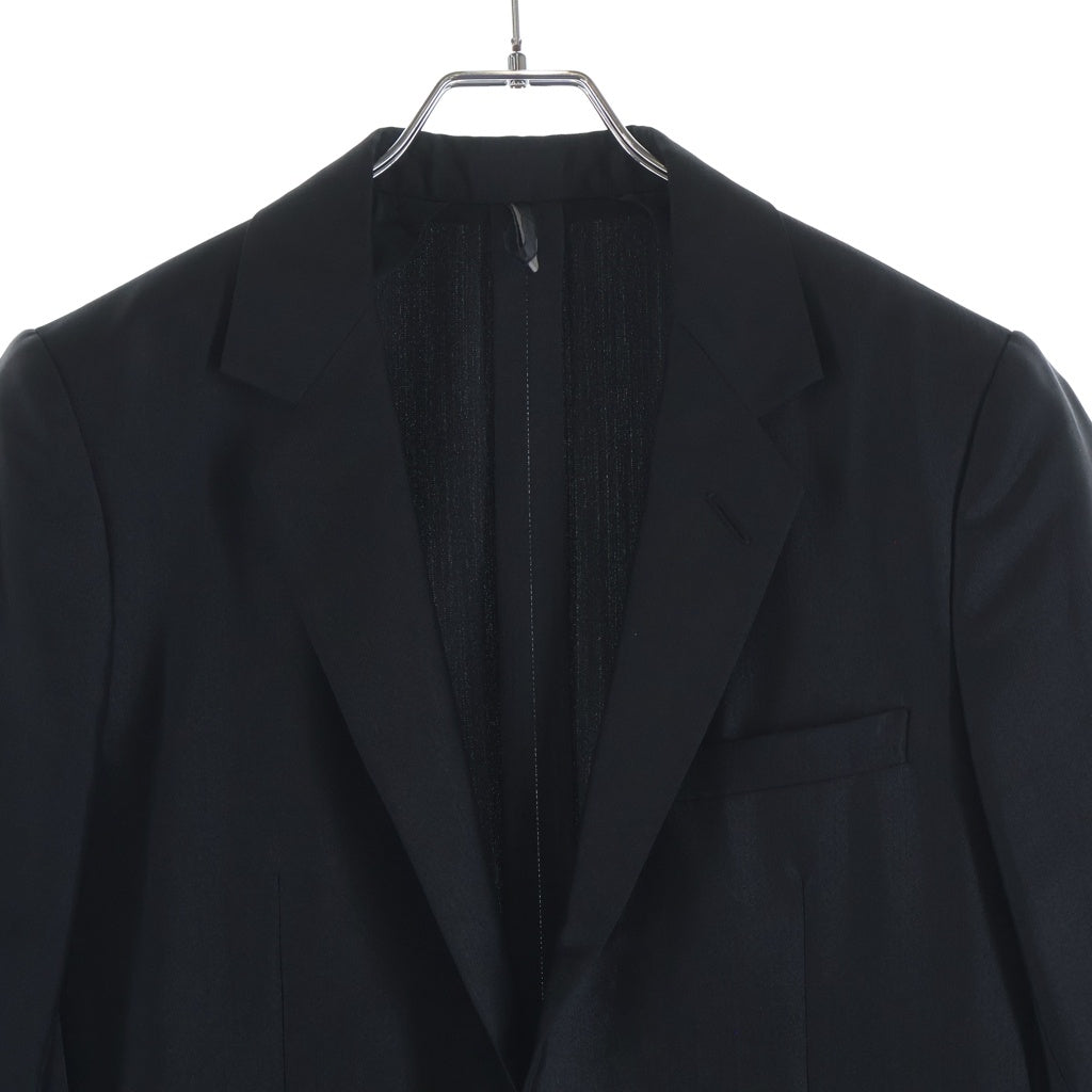 Dior HOMME(ディオールオム) 07SS エディ期 ウール ポリエステル 1B ショートスリーブ テーラードジャケット ブラック 7E3120110060