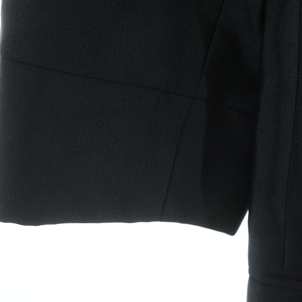 Dior HOMME(ディオールオム) 07SS エディ期 ウール ポリエステル 1B ショートスリーブ テーラードジャケット ブラック 7E3120110060
