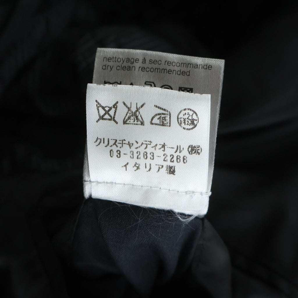Dior HOMME(ディオールオム) 07SS エディ期 ウール ポリエステル 1B ショートスリーブ テーラードジャケット ブラック 7E3120110060