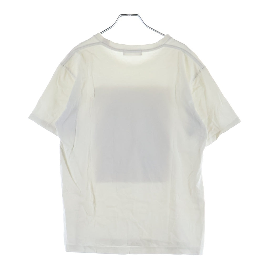 GOD SELECTION XXX(ゴッドセレクショントリプルエックス) 20AW ジジハディット フォトプリント クルーネック 半袖Tシャツ カットソー ホワイト GX-A20-ST-04