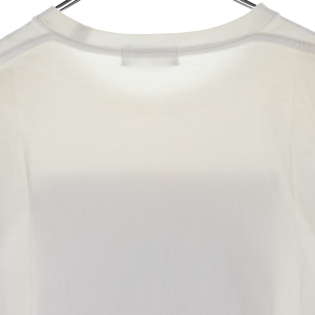 GOD SELECTION XXX(ゴッドセレクショントリプルエックス) 19SS ケイト・モス フォトプリントデザイン クルーネック 半袖Tシャツ カットソー ホワイト