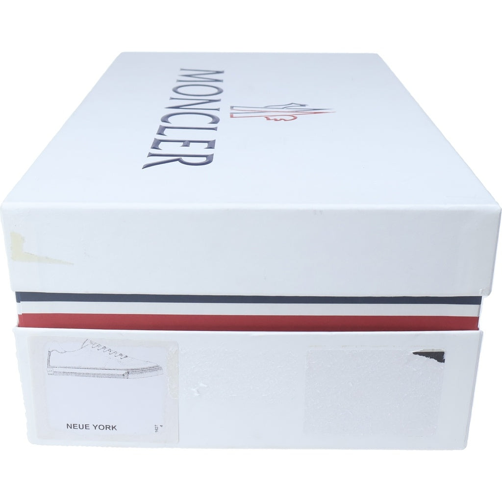 MONCLER(モンクレール) NEUE YORK ノイエヨーク レザー レースアップ ローカットスニーカー ネイビー