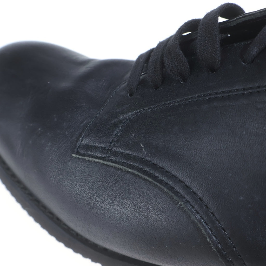 COMME des GARCONS(コムデギャルソン) プレーントゥ レザー シューズ ブラック レディース