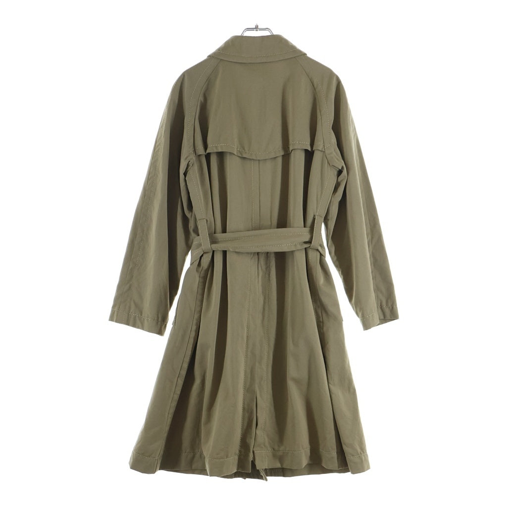 robe de chambre COMME des GARCONS(ローブドシャンブル コムデギャルソン) ステッチデザイン ウール トレンチコート ベージュ レディース RU-C002 AD2003