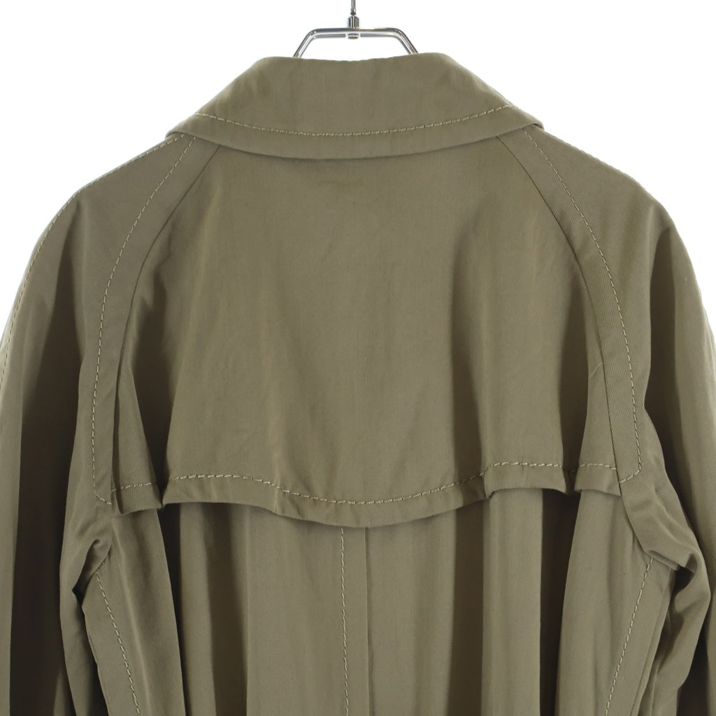 robe de chambre COMME des GARCONS(ローブドシャンブル コムデギャルソン) ステッチデザイン ウール トレンチコート ベージュ レディース RU-C002 AD2003