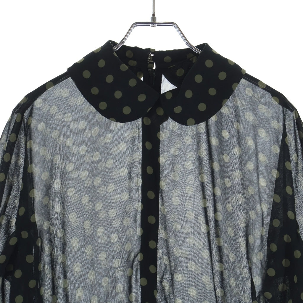 COMME des GARCONS COMME des GARCONS(コムデギャルソンコムデギャルソン) 13AW 立体リボン シースルー 長袖シャツ レディース RL-B014 AD2013