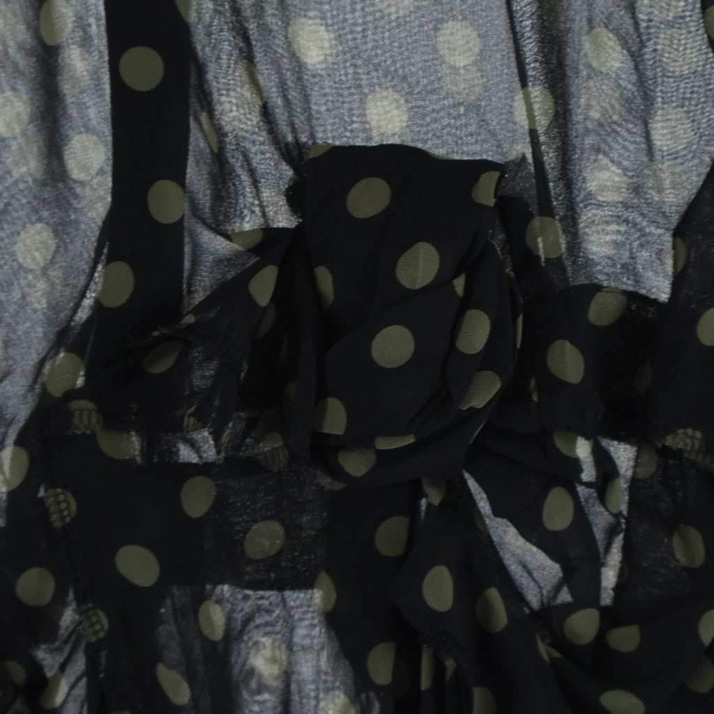 COMME des GARCONS COMME des GARCONS(コムデギャルソンコムデギャルソン) 13AW 立体リボン シースルー 長袖シャツ レディース RL-B014 AD2013