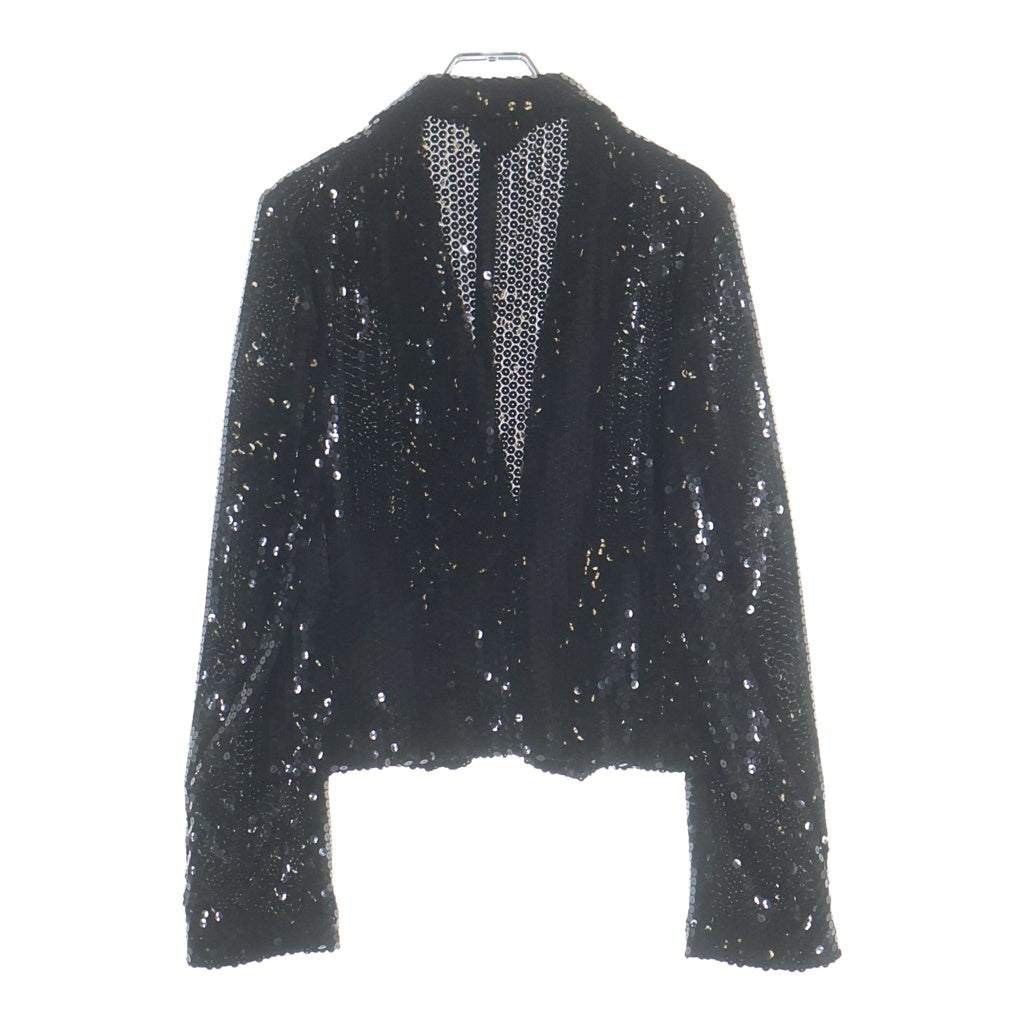 COMME des GARCONS(コムデギャルソン) 02AW スパンコール テーラードジャケット ブラック レディース GG-J050 AD2002
