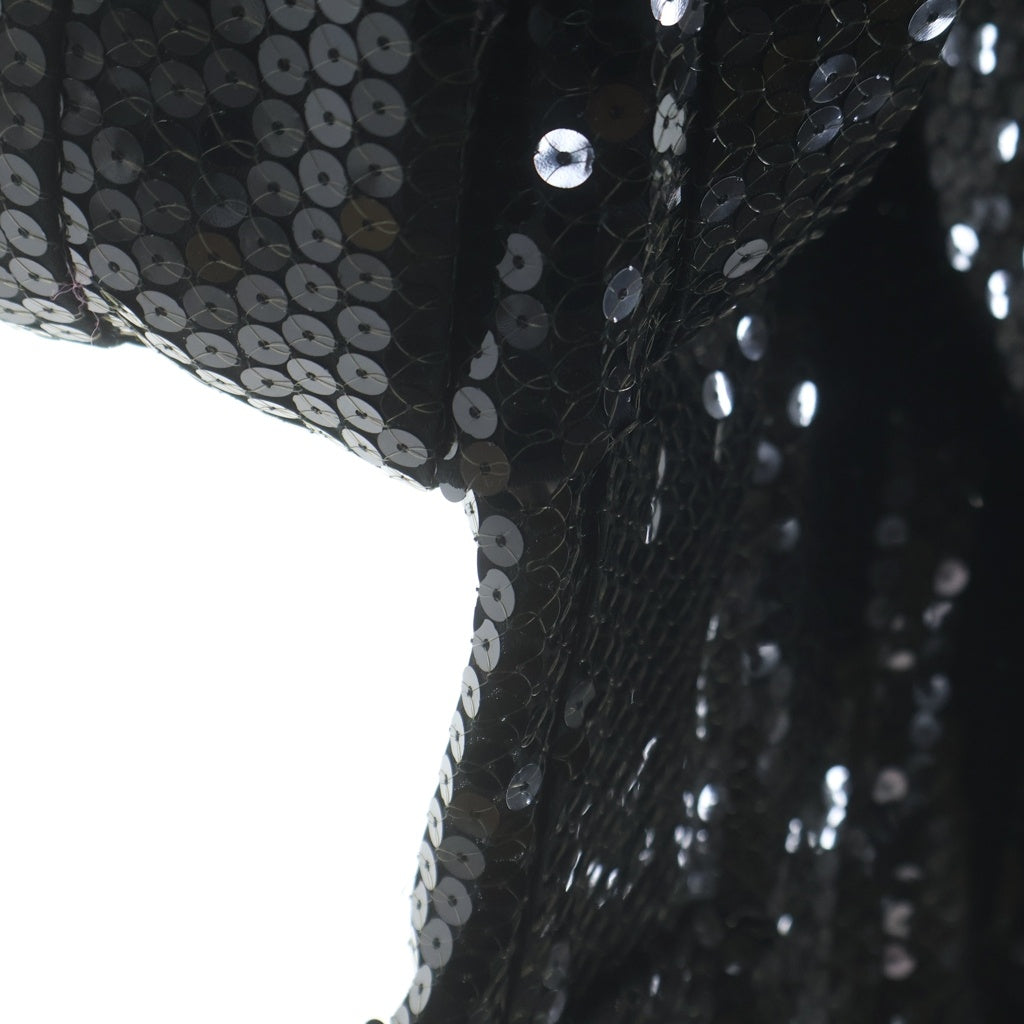 COMME des GARCONS(コムデギャルソン) 02AW スパンコール テーラードジャケット ブラック レディース GG-J050 AD2002