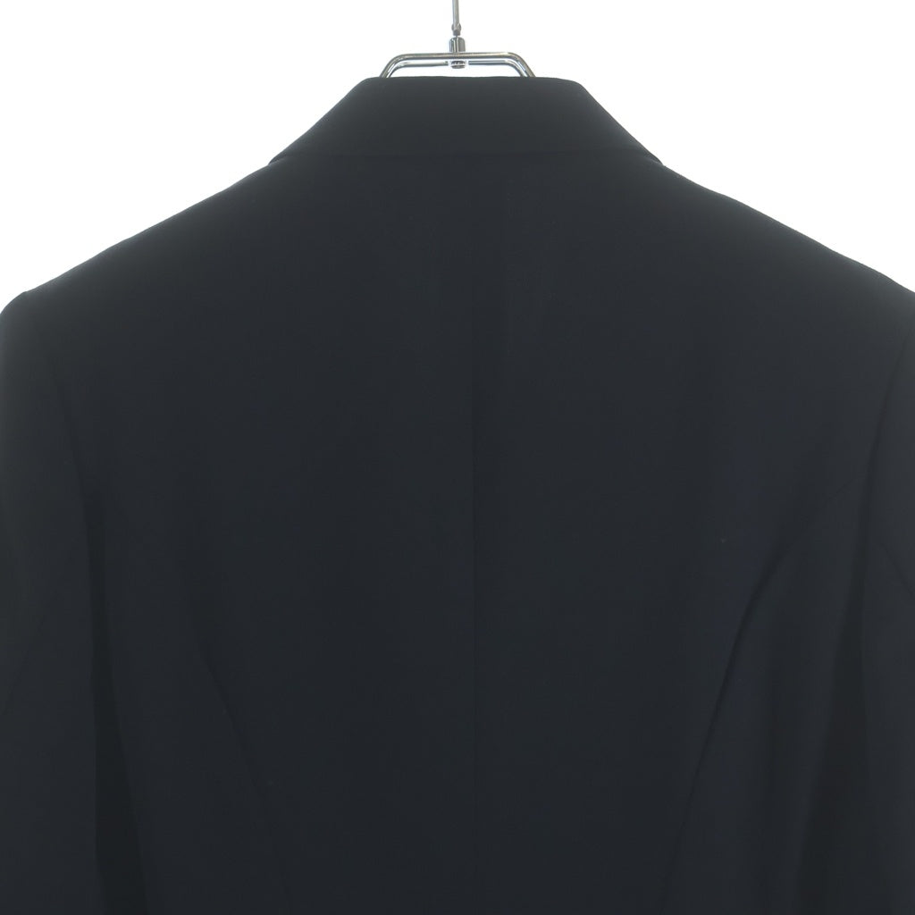 Yohji Yamamoto(ヨウジヤマモト) 多連ボタン ウール テーラードジャケット ブラック レディース FJ-J04-100