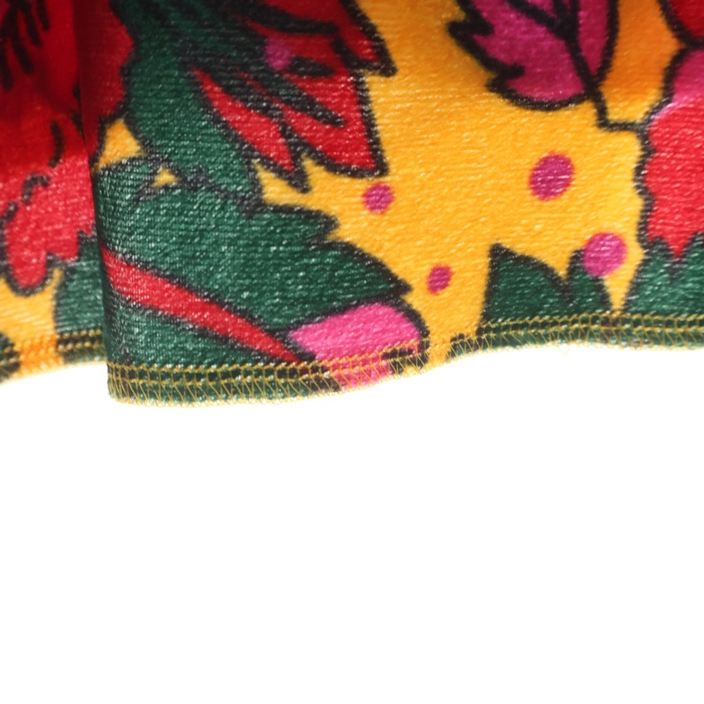 COMME des GARCONS(コムデギャルソン) 12AW ベルベット フラワー 花柄 総柄 レーヨン 長袖シャツ マルチ レディース GJ-B036 AD2012