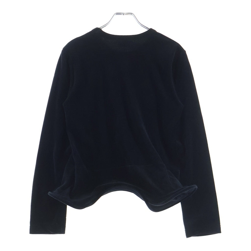 COMME des GARCONS(コムデギャルソン) ワイヤー入り 立体 バルーン 長袖Tシャツ カットソー ブラック レディース