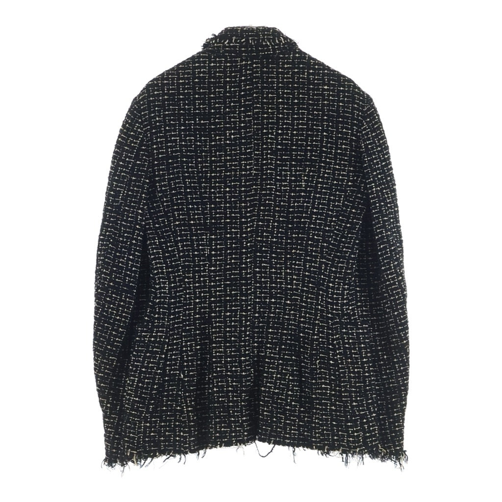 JUNYA WATANABE COMME des GARCONS(ジュンヤワタナベ コムデギャルソン) 05SS ツイード 1B テーラードジャケット ブラック/ホワイト レディース JO-J023 AD2004