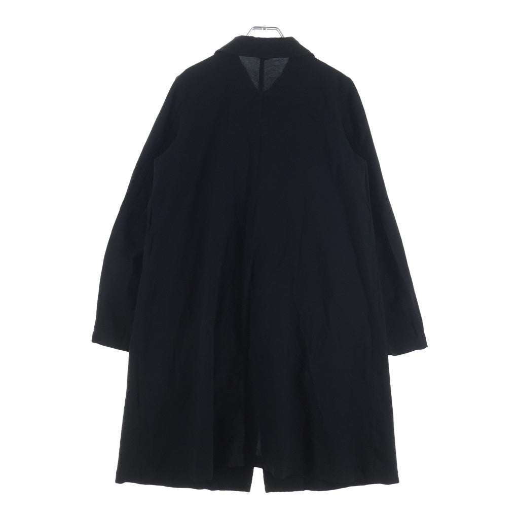 COMME des GARCONS COMME des GARCONS(コムデギャルソンコムデギャルソン) 15AW ポリ縮絨 ラウンドカラー コート ブラック レディース