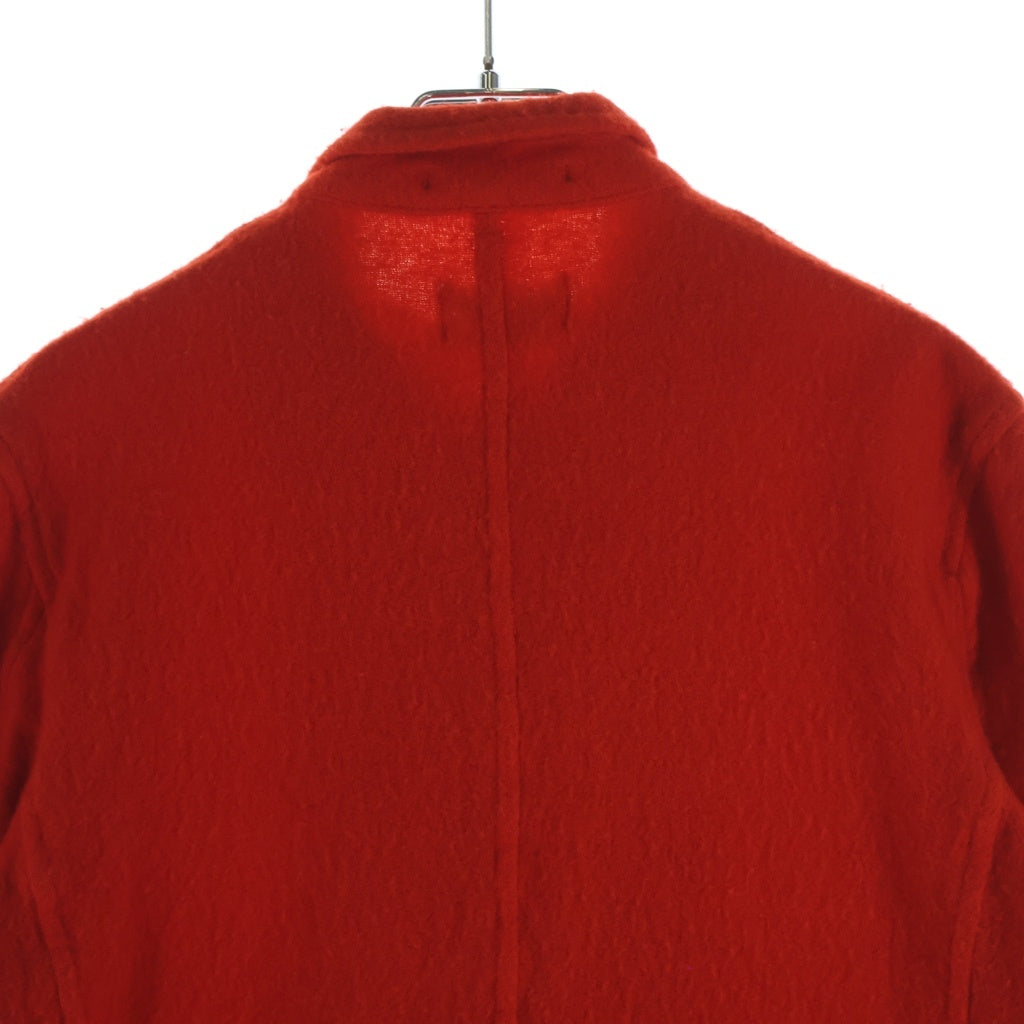 robe de chambre COMME des GARCONS(ローブドシャンブル コムデギャルソン) ウール 縮絨 テーラードジャケット レッド レディース RJ-040090 AD1998