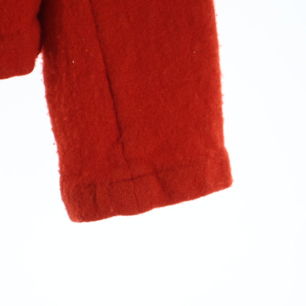 robe de chambre COMME des GARCONS(ローブドシャンブル コムデギャルソン) ウール 縮絨 テーラードジャケット レッド レディース RJ-040090 AD1998