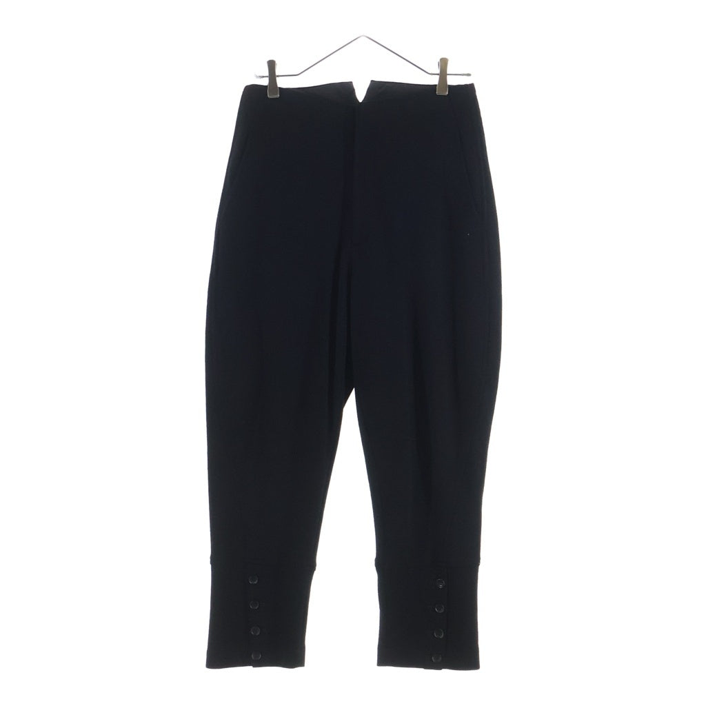 COMME des GARCONS COMME des GARCONS(コムデギャルソンコムデギャルソン) 08AW 裾ボタン ウール ジョッパーズパンツ ブラック レディース RB-P005 AD2008