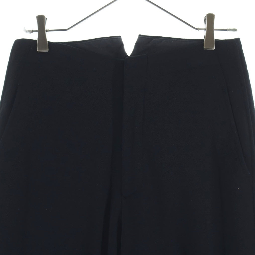 COMME des GARCONS COMME des GARCONS(コムデギャルソンコムデギャルソン) 08AW 裾ボタン ウール ジョッパーズパンツ ブラック レディース RB-P005 AD2008