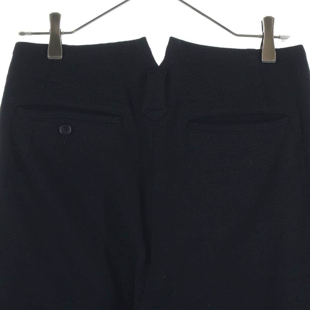 COMME des GARCONS COMME des GARCONS(コムデギャルソンコムデギャルソン) 08AW 裾ボタン ウール ジョッパーズパンツ ブラック レディース RB-P005 AD2008