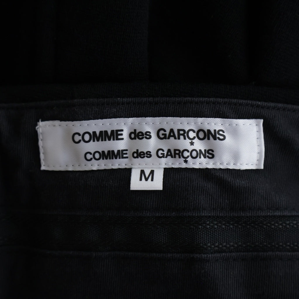 COMME des GARCONS COMME des GARCONS(コムデギャルソンコムデギャルソン) 08AW 裾ボタン ウール ジョッパーズパンツ ブラック レディース RB-P005 AD2008