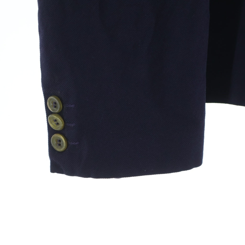 COMME des GARCONS COMME des GARCONS(コムデギャルソンコムデギャルソン) 06SS ポリ縮絨 4B テーラードジャケット ネイビー レディース RQ-J004 AD2005