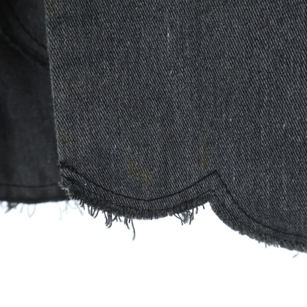 COMME des GARCONS COMME des GARCONS(コムデギャルソンコムデギャルソン) 13AW スカラップカット ダブルブレストジャケット グレー レディース RL-J016 AD2013