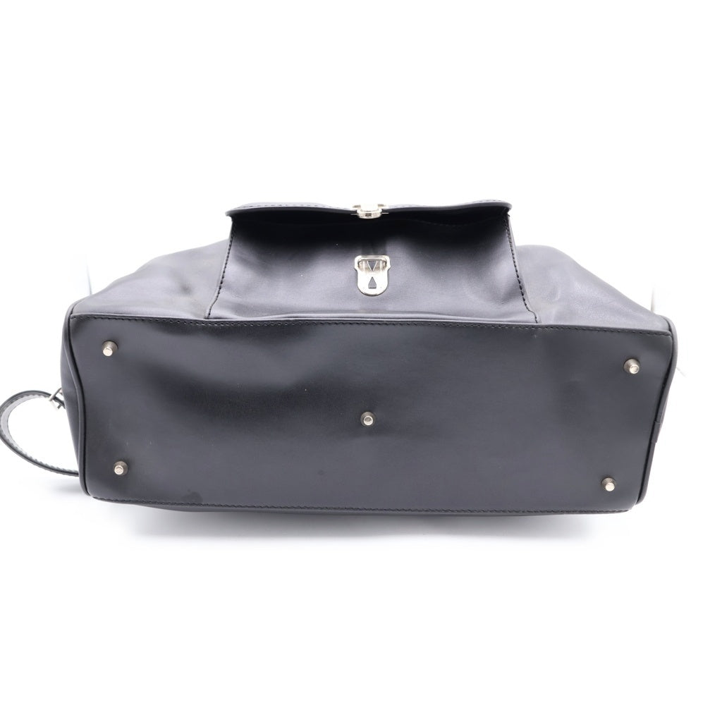 COMME des GARCONS COMME des GARCONS(コムデギャルソンコムデギャルソン) PVCレザー 2WAY ショルダーバッグ ハンドバッグ ミニボストンバッグ ブラック S9SC08