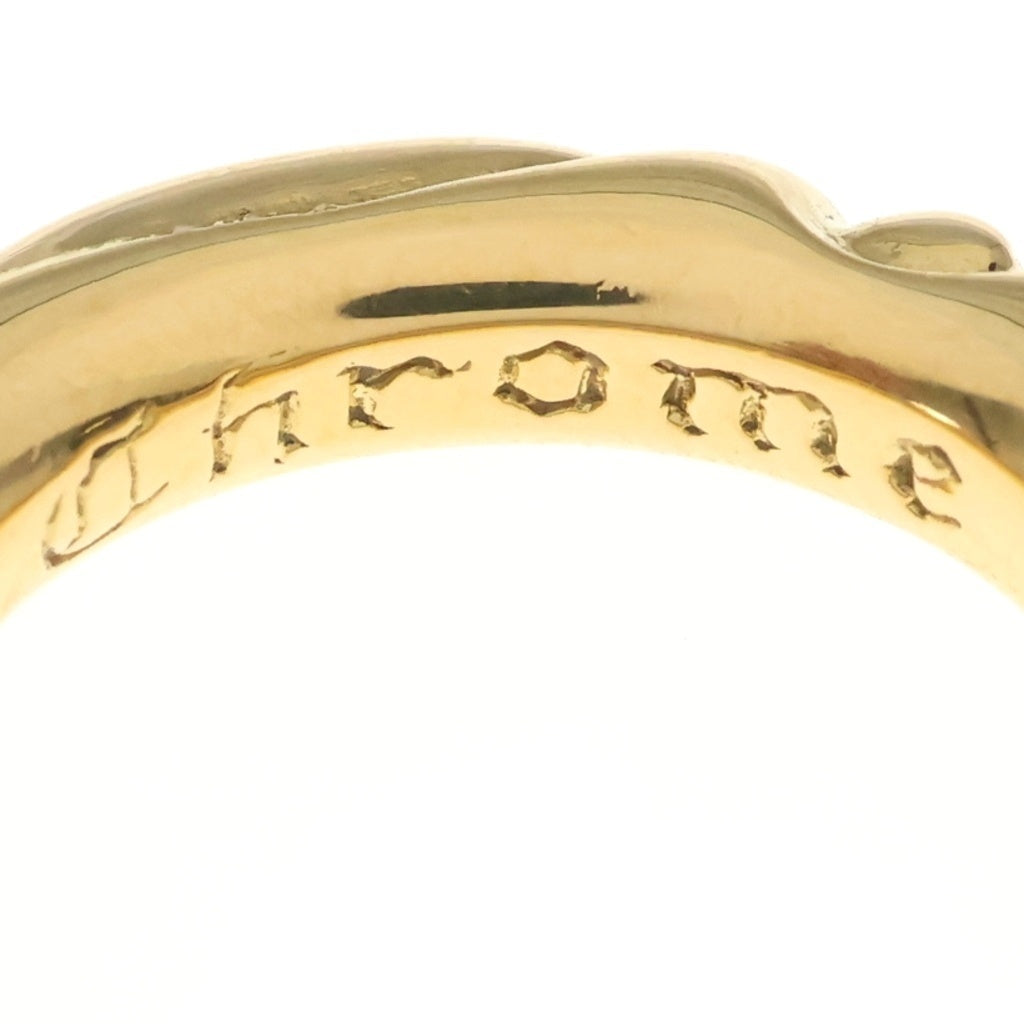 CHROME HEARTS(クロムハーツ) 22K SCRL BAND スクロールバンド リング ゴールド BCA416