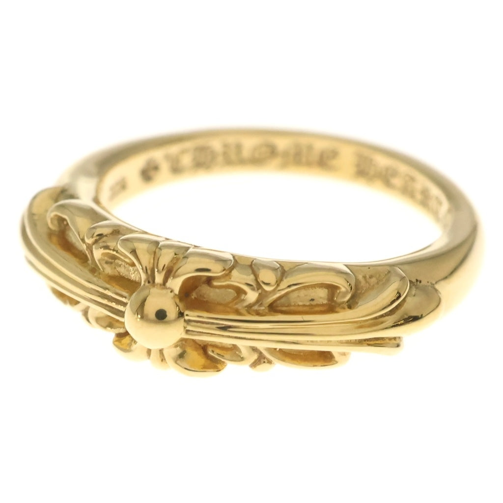 CHROME HEARTS(クロムハーツ) 22K BABYCLSC ベイビークラシック フローラルクロスリング ゴールド BCA391