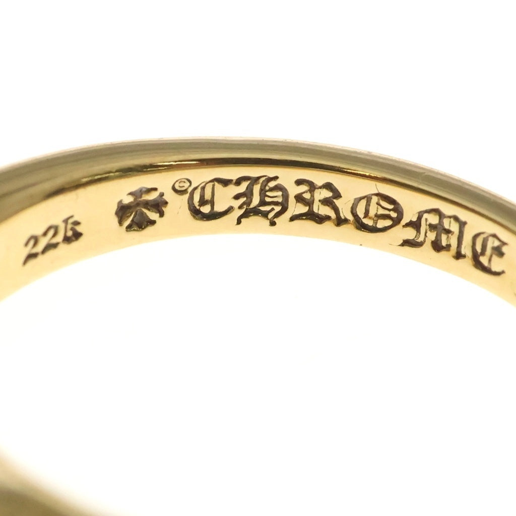 CHROME HEARTS(クロムハーツ) 22K BABYCLSC ベイビークラシック フローラルクロスリング ゴールド BCA391