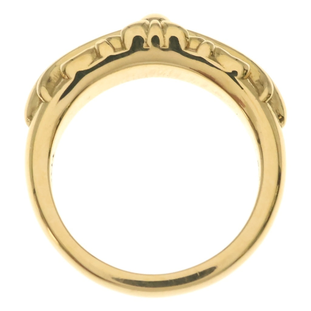 CHROME HEARTS(クロムハーツ) 22K BABYCLSC ベイビークラシック フローラルクロスリング ゴールド BCA391