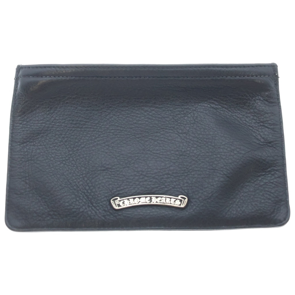 CHROME HEARTS(クロムハーツ) ZPR CHNG PURSE2 ジッパーチェンジパース レザーコインケース ブラック
