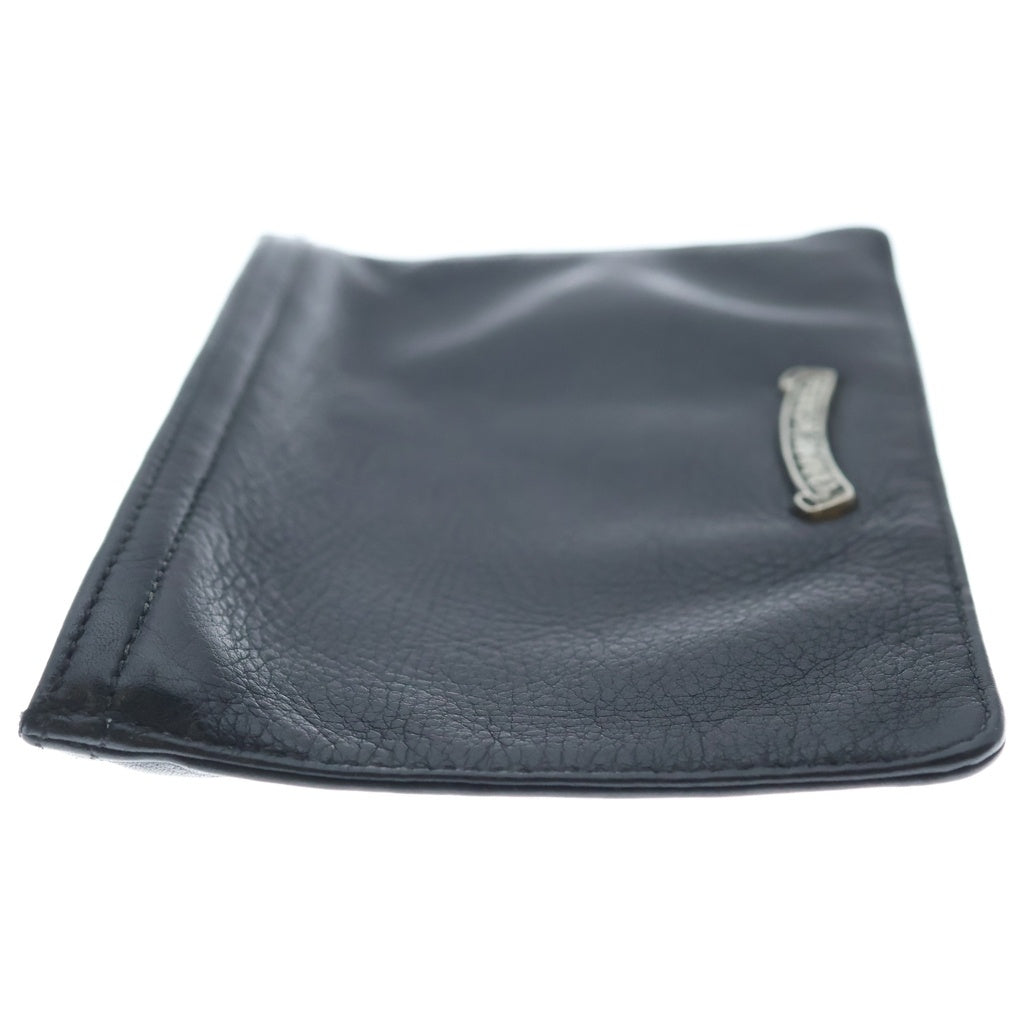 CHROME HEARTS(クロムハーツ) ZPR CHNG PURSE2 ジッパーチェンジパース レザーコインケース ブラック