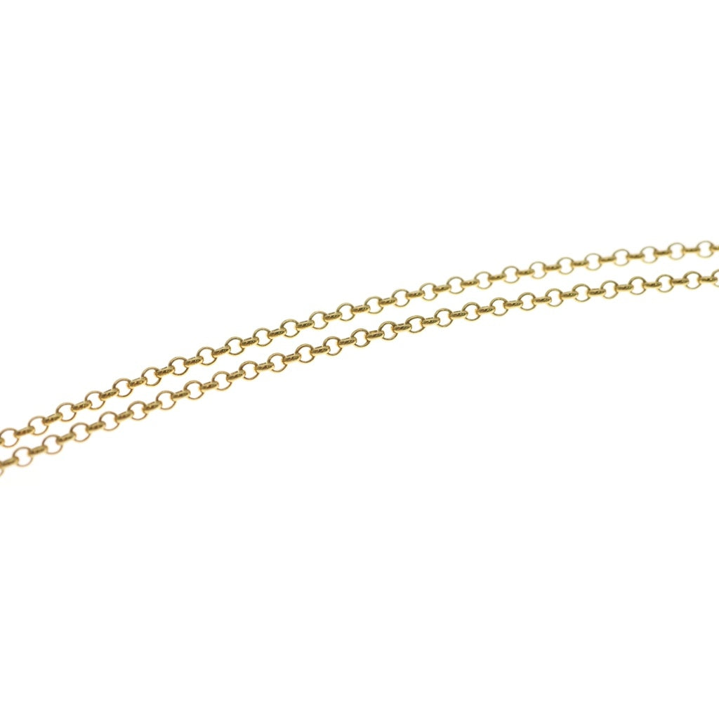 CHROME HEARTS(クロムハーツ) 22K NECKCHAIN R20 ロールチェーンネックレス 20inch ゴールド BCA011