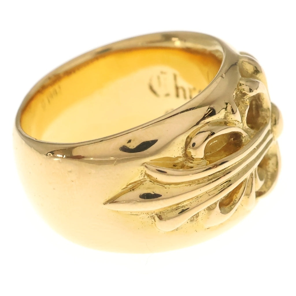 CHROME HEARTS(クロムハーツ) 22K FLRL CRS フローラルクロスリング ゴールド