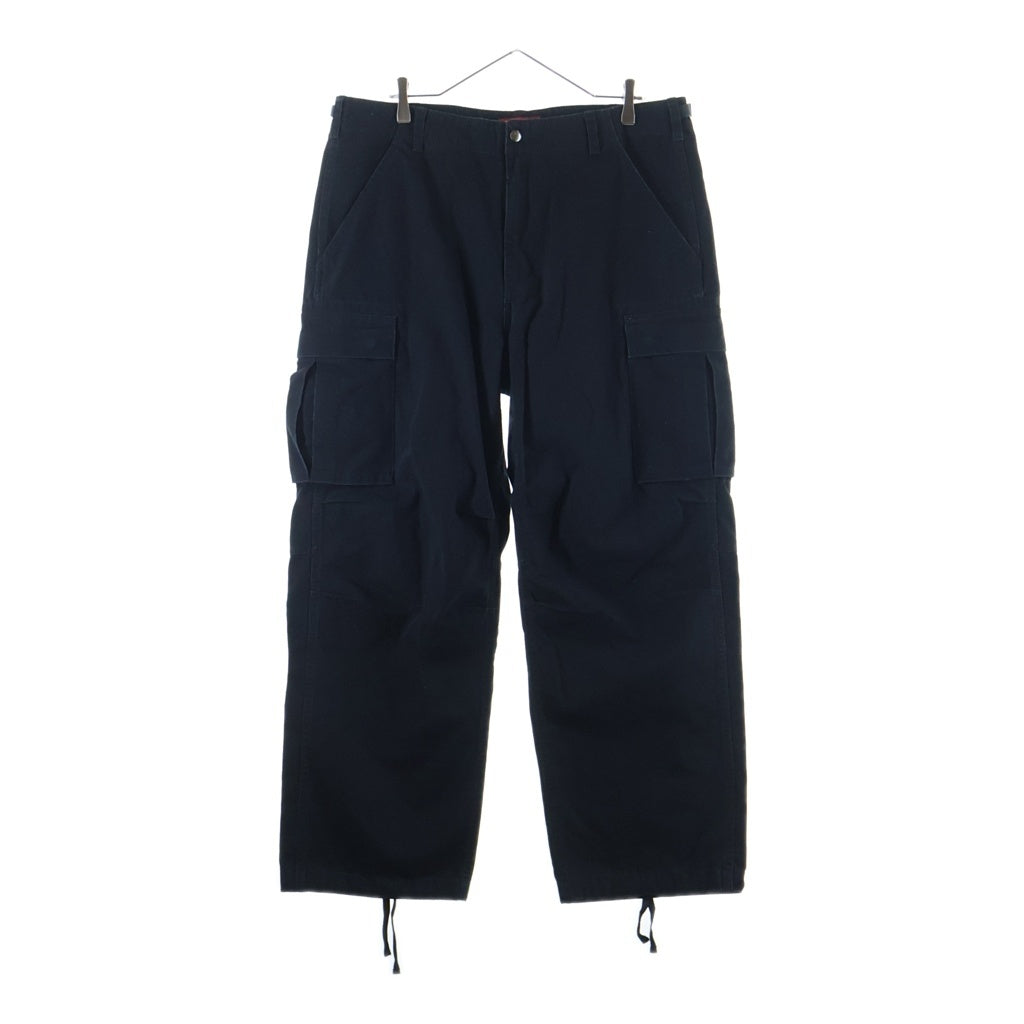 SUPREME(シュプリーム) 26SS Cargo Pant ワイド バギー カーゴ ロングパンツ ブラック