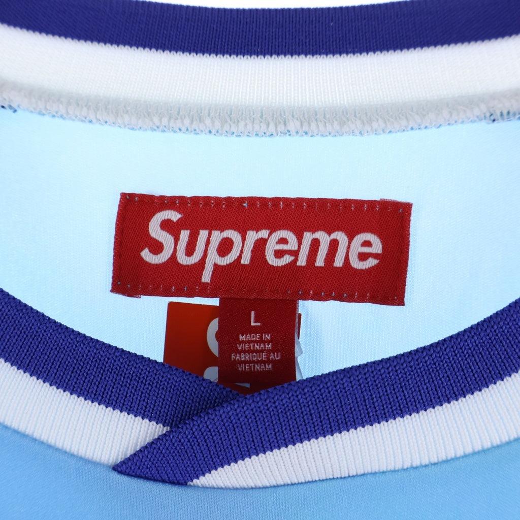 SUPREME(シュプリーム) 26SS FIJI Soccer Jersey サッカー ジャージー 半袖Tシャツカットソー ブルー/レッド
