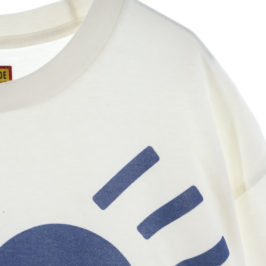 HUMAN MADE(ヒューマンメイド) DAILY S/S フロントハートプリント コットン Tシャツ ホワイト