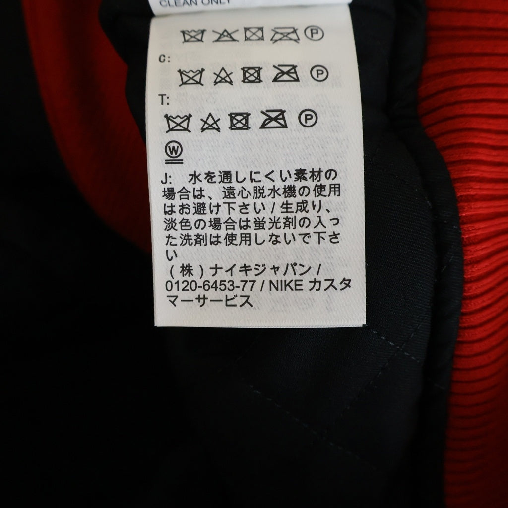 SAINT MICHAEL(セントマイケル) ×NIKE JORDAN M J SM VARSITY JACKET ナイキ ジョーダン バーシティジャケット スタジャン ブルゾン レッド FV4726-657