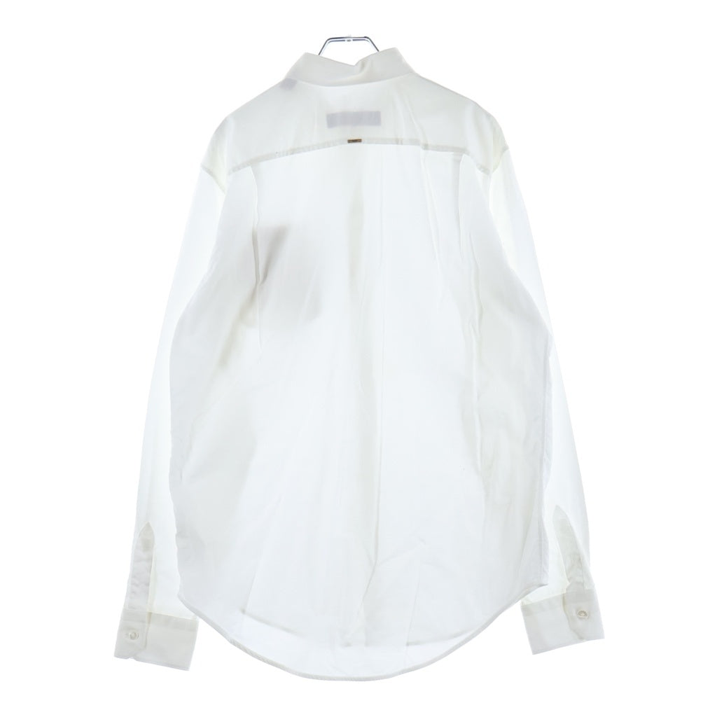 LOUIS VUITTON(ルイヴィトン) 23SS オックスフォード DNA シガレットポケット 長袖シャツ ホワイト RM231Q DLX HIS55W